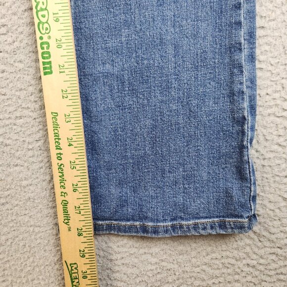 Tommy Hilfiger Jeans Women's 10S Blue Hope Bootcut Curvy Denim Pants Stretch - Picture 8 of 11